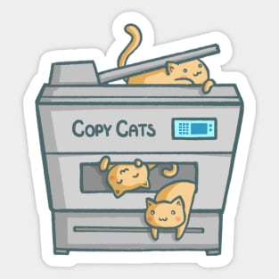 Copy Cats Sticker